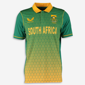 Castore Green South Africa Cricket Polo Shirt