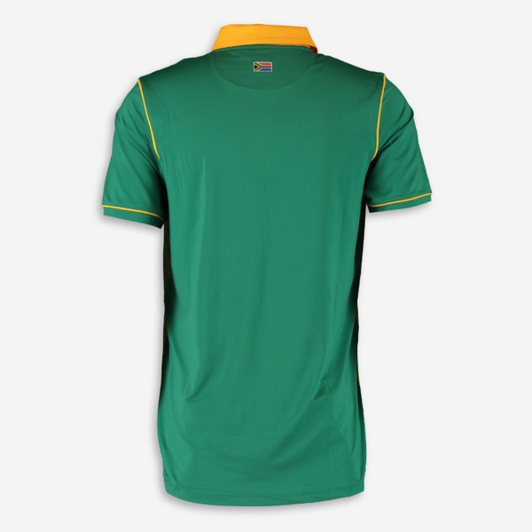 Castore Green South Africa Cricket Polo Shirt