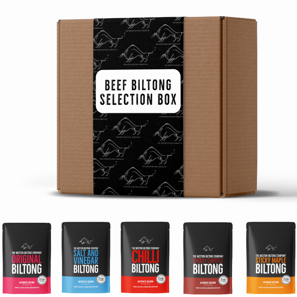 5 or 10 Pack Biltong Selection Box