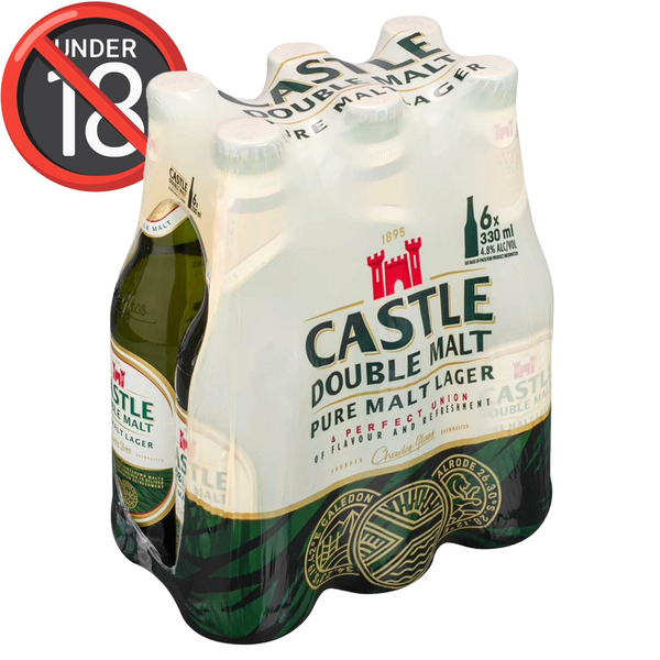 Castle Double Malt Lager 340ml