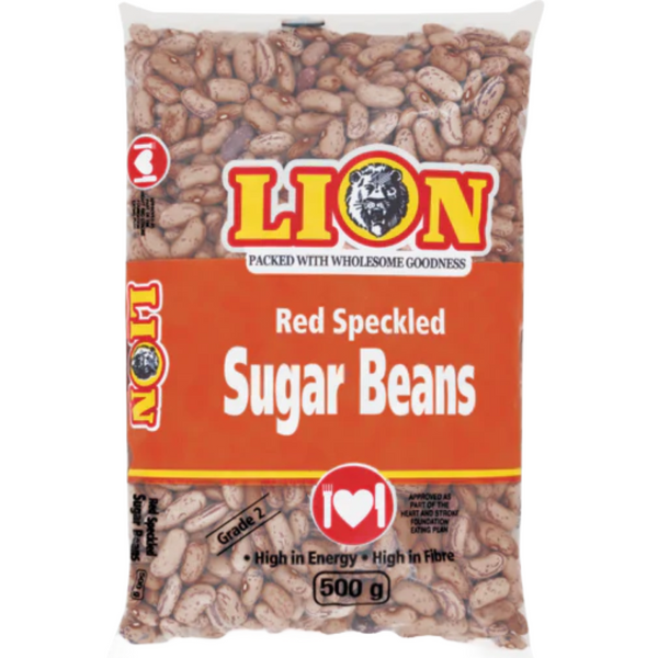 Lion Red Speckled Sugar Beans 500g