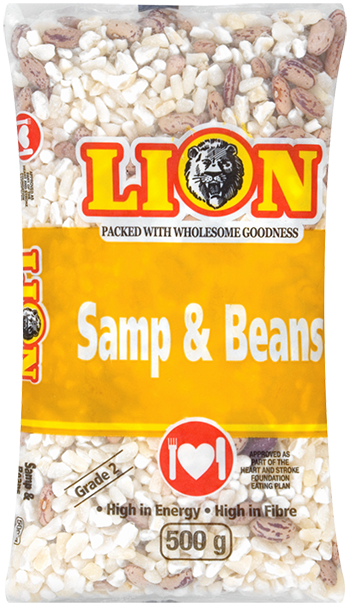 Lion Samp and Beans 500g