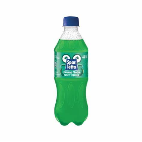 Sparletta Creme Soda (440mL Bottle)