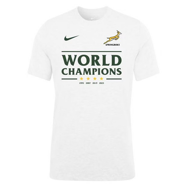 South Africa Rugby Champions T Shirt (Nike Official)