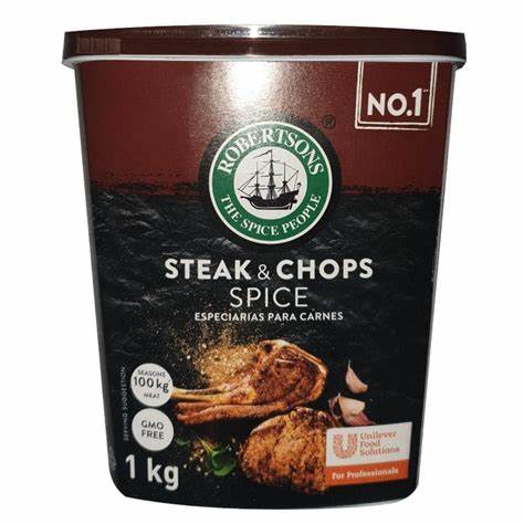 Robertsosn Steak and Chop 1kg Tub