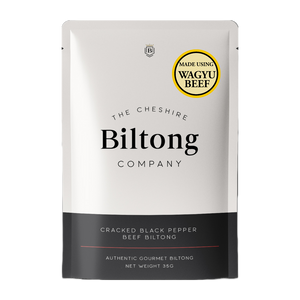 Wagyu Beef Biltong Cracked Black Pepper (35g)