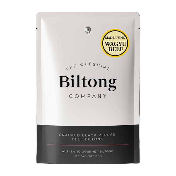 Wagyu Beef Biltong Cracked Black Pepper (35g)